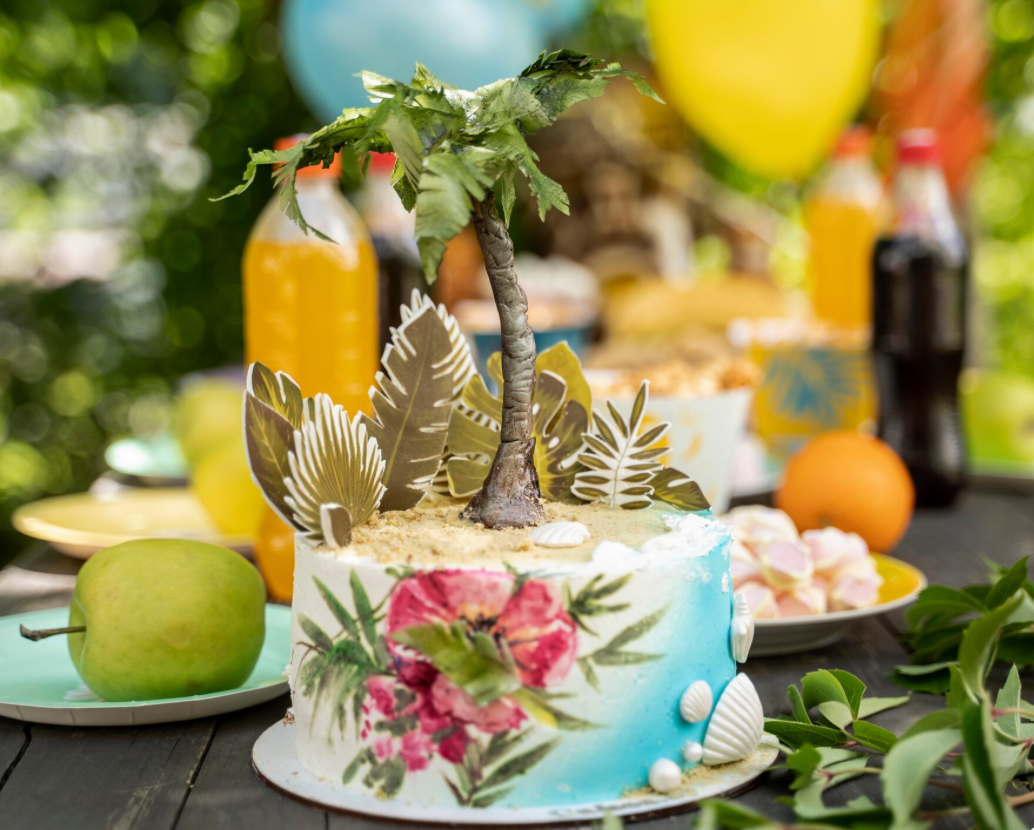 Cake Palm Tree